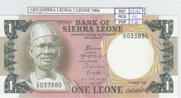 BILLETE SIERRA LEONA 1 LEONE 1984 P-5e SIN CIRCULAR - Autres - Afrique