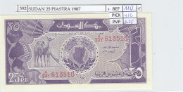 BILLETE SUDAN 50 PIASTRA 1987 P-38 SIN CIRCULAR - Andere - Afrika