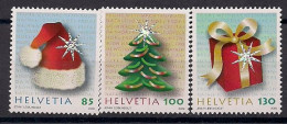 2009 Schweiz   Mi. 2127-9 **MNH   Weihnachten. - Unused Stamps