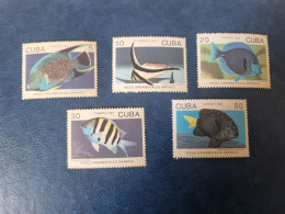 CUBA  NEUF  1992    PECES  ORNAMENTALES  MARINOS  //   PARFAIT  ETAT  //  1er  CHOIX  // - Unused Stamps