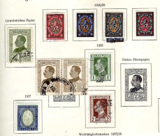 Bulgarie - (1926-28) - Boris III - Lion - Neufs* Et Obliteres - Unused Stamps