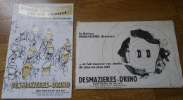 CATALOGUE CHAUSSURES DESMAZIERES DRINOT été 1963 - Illustrations Vélo Course Cycliste P. Mayer Représentant Templemars - Kleidung & Textil