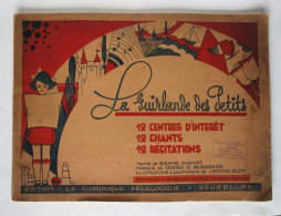 La Guirlande Des Petits. Album. 1933. - Partitions Musicales Anciennes