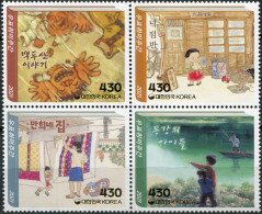 South Korea 2021. Philately Week. Children's Picture Books (MNH OG) Block - Corée Du Sud