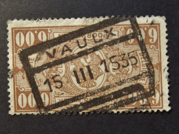 België - Belgique - 1923  - TR  158  -  Spoorweg - Timbres Chemins De Fer  Obl/Gestemp. Vaulx - Used