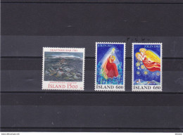 ISLANDE 1983 Yvert 555 + 561-562, Michel 602 + 608-609 NEUF** MNH Cote 3,50 Euros - Ungebraucht