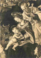 Art - Peinture Religieuse - Fillipino Lippi - Adoration Des Mages - CPM - Voir Scans Recto-Verso - Gemälde, Glasmalereien & Statuen