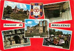 85 - Maillezais - Multivues - Blasons - Folklore - CPM - Voir Scans Recto-Verso - Maillezais