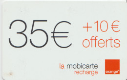 TC19 - 8 RECHARGES MOBI 35+10€, Differents Modèles Pour 2 Euros - Autres & Non Classés