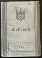 Deutschland, Germany - Deutsches Reich - Wehrpaß - 1937 ! - 1939-45