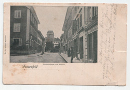 Frauenfeld. Zürcherstrasse Mit Schloss. Jahr 1917 - Frauenfeld