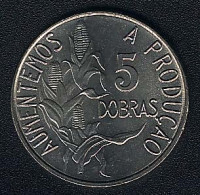 Sao Tome E Principe, 5 Dobras 1977, UNC - Sao Tome Et Principe