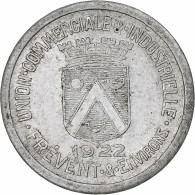 France, Union Commerciale & Industrielle - Frévent, 10 Centimes, 1922, SUP - Notgeld
