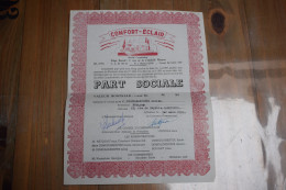 RARE Confort - Eclair 1000 Frs Namur 1957 Immobilière Financière Hypothécaire - Bank & Versicherung