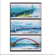 China MNH Stamp,2023 Chinese Bridge Construction,3v - Ungebraucht