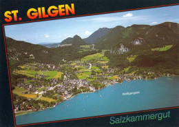 2 AK Österreich / Land Salzburg * Ansichten Von St. Gilgen Am Wolfgangsee - Dabei Ist Auch Eine Luftbildaufnahme * - St. Gilgen