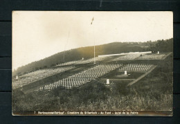 CPhoto - CIMETIÈRE DE SILBERLOCH - AU FOND, L'HOTEL DE LA PATRIE - Cimiteri Militari