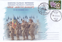 2014 - ARMY - HONOR OF THE ROMANIAN ARMY - Lettres & Documents