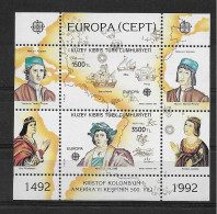 Turk Cyprus 1992.  Europa Mi 332-33  (**) - 1992