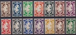 1942 OCEANIE N* 155 A 168 - Unused Stamps