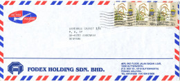 Malaysia Pulau Pinang Air Mail Cover Sent To Denmark 18-6-1994 - Malaysia (1964-...)