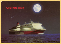 Viking Line Ferry, Ship At Night - Ferries