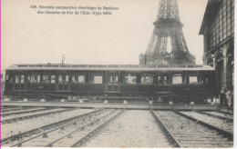 PARIS-Nouvelle Automotrice électrique De Banlieue Des Chemins De Fer De L'état (Type 1912) - Transport Urbain En Surface
