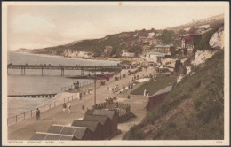 Ventnor, Looking West, Isle Of Wight, 1928 - WJ Nigh Postcard - Ventnor