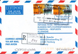 Mexico Registered Air Mail Cover Sent To Germany - México