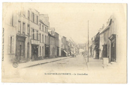 CPA 50 SAINT-SAUVEUR-LE-VICOMTE La Grande-Rue - Saint Sauveur Le Vicomte