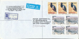 Namibia Registered Cover Sent To Denmark 28-4-1995 (from The Embassu Of Russia Windhoek) - Namibia (1990- ...)