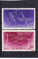 TELECOMMUNICATIONS CONFERENCE 1958  MI.Nr.1699/70 ,MNH, ROMANIA - Ongebruikt