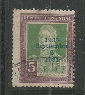 Revolucion Del 6 De Mayo $5 Lila Y Verde - Used Stamps