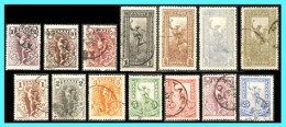 GREECE- GRECE - HELLAS 1901: Flyng Hermes. Compl. Set Used - Used Stamps
