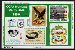 BOLIVIE  BF 68  * *  ( Cote 50e ) Cup 1982   NON DENTELE  Football  Soccer  Fussball - 1982 – Espagne