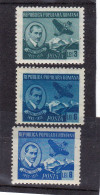 SPACE AUREL VLAICU 1950  MI.Nr.1233/35 ,MNH, ROMANIA - Nuevos