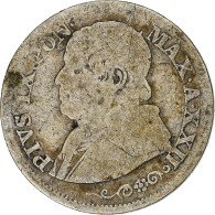 Vatican, PAPAL STATES, Pius IX, 10 Soldi, 1868, Roma, Argent, TB, KM:1376 - Vatican