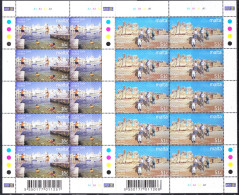 Europa Cept  2004 Malta  2v Sheetlets  ** Mnh (59186) - 2004