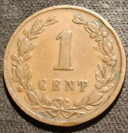 PAYS BAS - NEDERLAND - 1 CENT 1898 - Guillaume III - KM 107.2 - 1849-1890 : Willem III