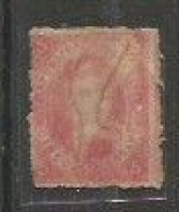 Rivadavia 5c Carmin Oscuro 5ta Tirada - Used Stamps