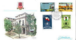 Gibraltar, FDC, 1983, Commonwealth Day - Gibraltar