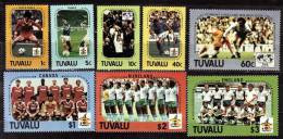 TUVALU   N° 369/76  * *  ( Cote 16.50e )  Cup 1986  Football Soccer  Fussball - 1986 – Mexique