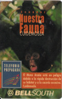 TARJETA DE ECUADOR DE UN MONO ARAÑA (MONKEY) VALIDEZ 30 DIAS - Ecuador