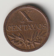 PORTUGAL 1954: 10 Centavos, KM 583 - Portugal