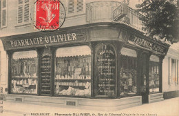 Rochefort Sur Mer * Pharmacie OLLIVIER 61 Rue De L'arsenal , Angle De La Rue Chanzy * Commerce Magasin - Rochefort