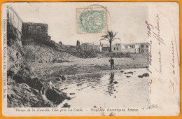 1905 - - CORPS EXPEDITIONNAIRE - Carte Postale De LA CANEE, CRETE Vers Neuillé, Indre Et Loire - 5 C Blanc Crête - Sonstige & Ohne Zuordnung