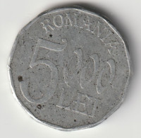 ROMANIA 2001: 5000 Lei, KM 158 - Roemenië