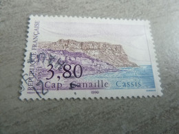 Cap-Canaille à Cassis - 3f.80 - Yt 2660 - Bleu, Violet Et Rouge-brique - Oblitéré - Année 1990 - - Gebraucht
