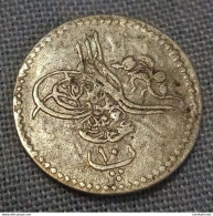 Empire Ottoman. Egypt , Rare Silver 10 Para , AH 1277 / 8. Abdul Aziz, KM# 243 , UNC , Gomaa - Egitto