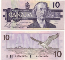 Canada 10 Dollars ND 1986 P-96 Extreme Fine Condition - Kanada